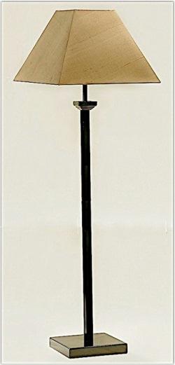 ALEXANDERS  150 CM GUNMETAL SQUARE LAMP FLOOR LAMP